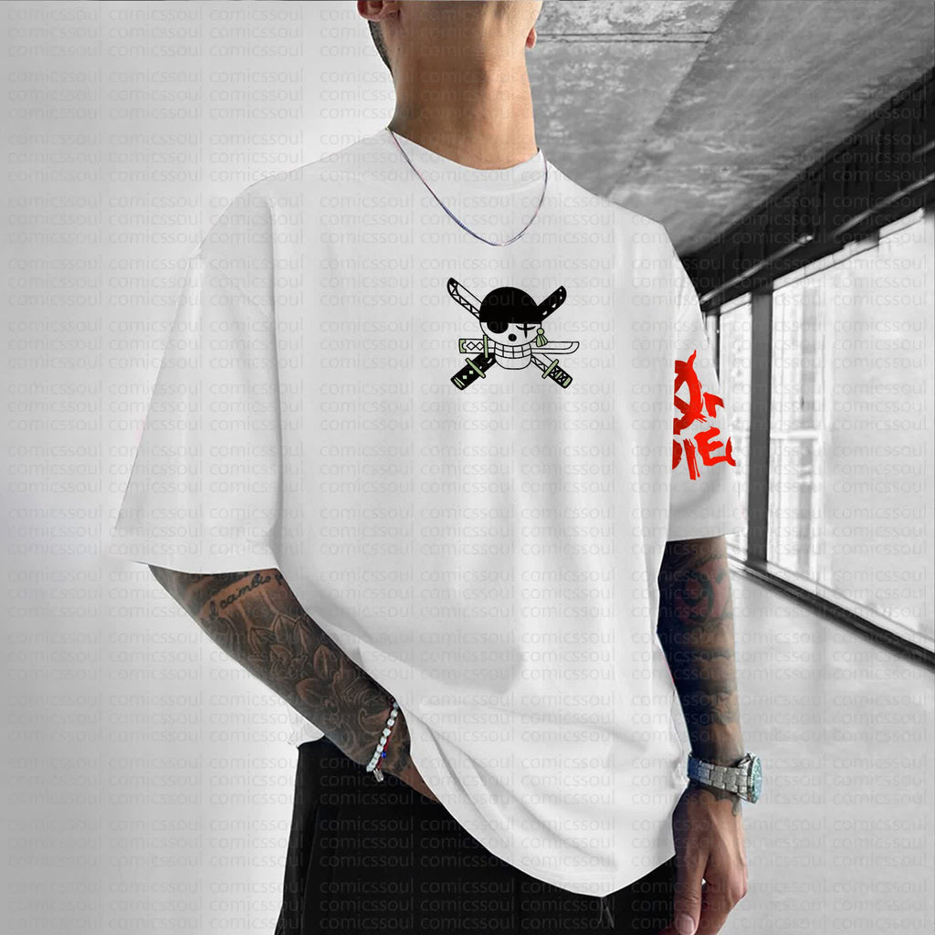 Unisex Anime Inspired Vintage T-Shirt丨Comicssoul