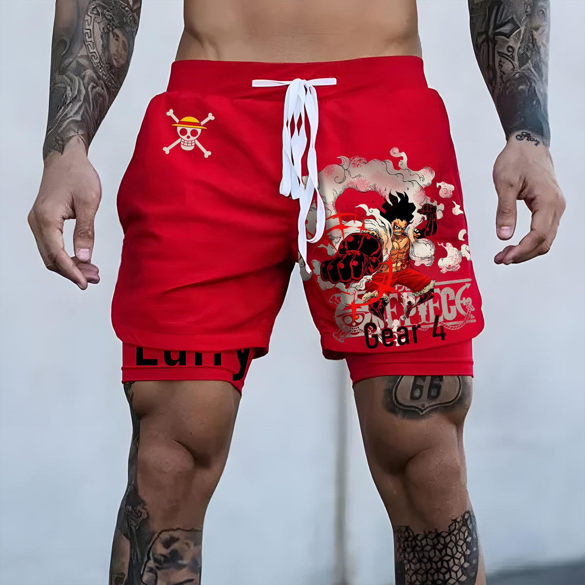 Unisex  “ONE PIECE” Casual Anime Streetwear Shorts