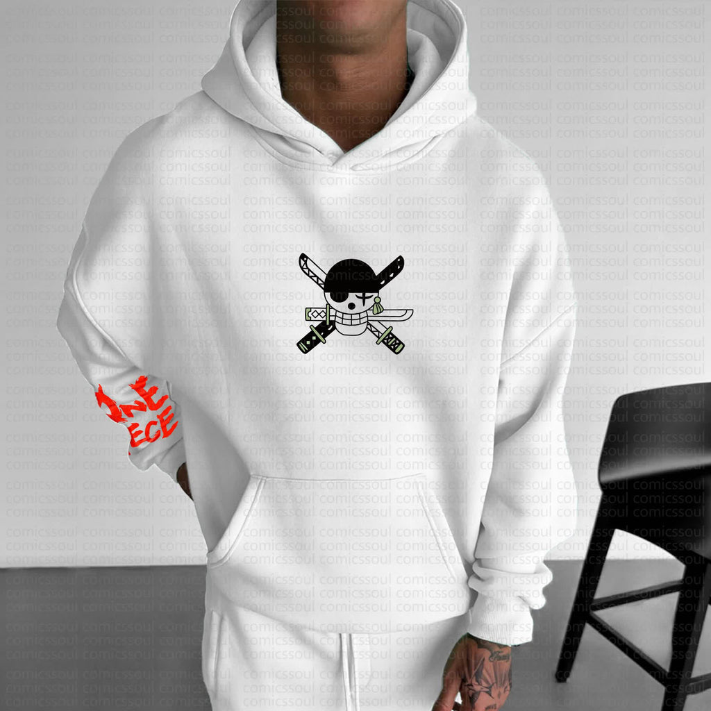 Unisex Anime Graphic Streetwear Vintage Hoodie丨Comicssoul
