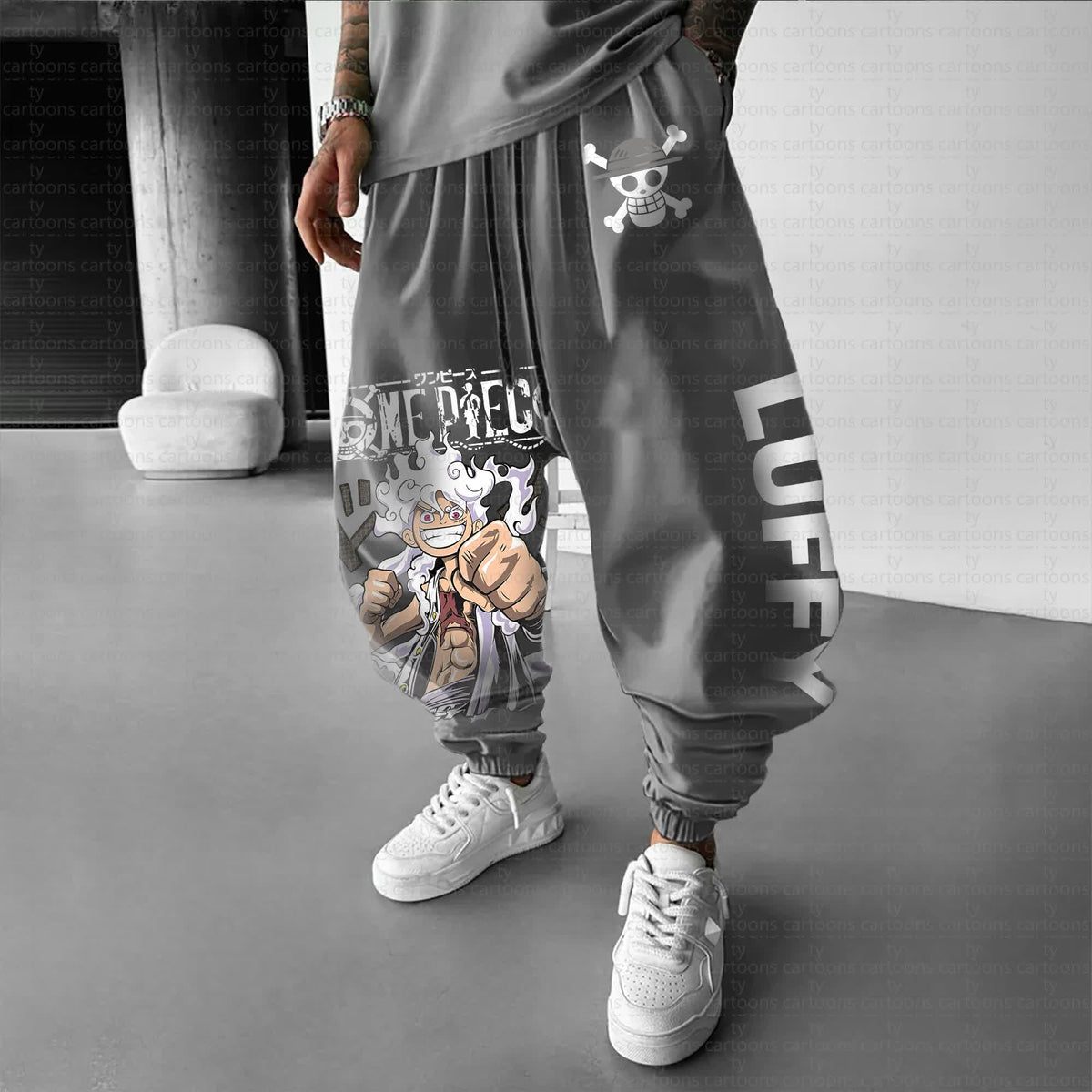Unisex  “ONE PIECE ” Casual Anime Streetwear Pants