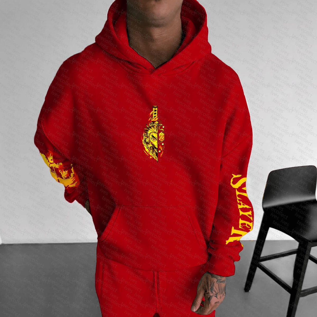 Unisex “KNY” Anime Graphic Streetwear Vintage Hoodie