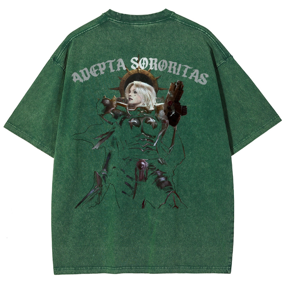 Unisex Fit Washed T-Shirt 丨WH40K