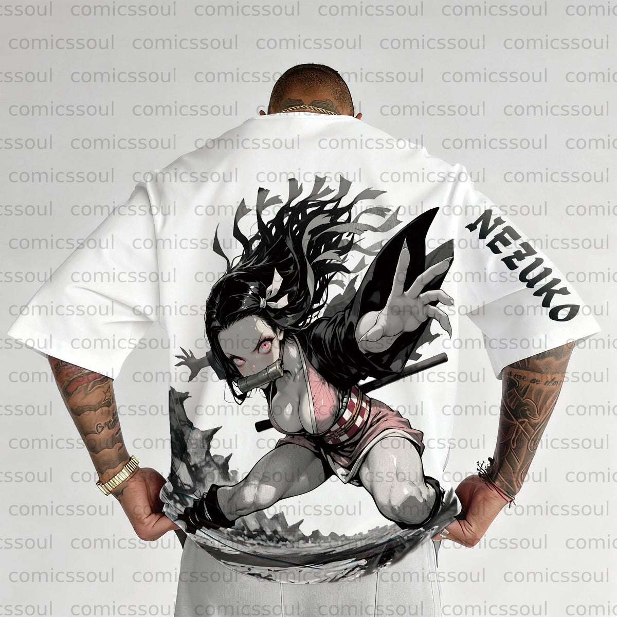 Unisex Anime Inspired Vintage T-Shirt