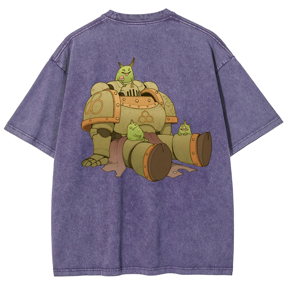 Unisex Fit Washed T-Shirt 丨WH40K