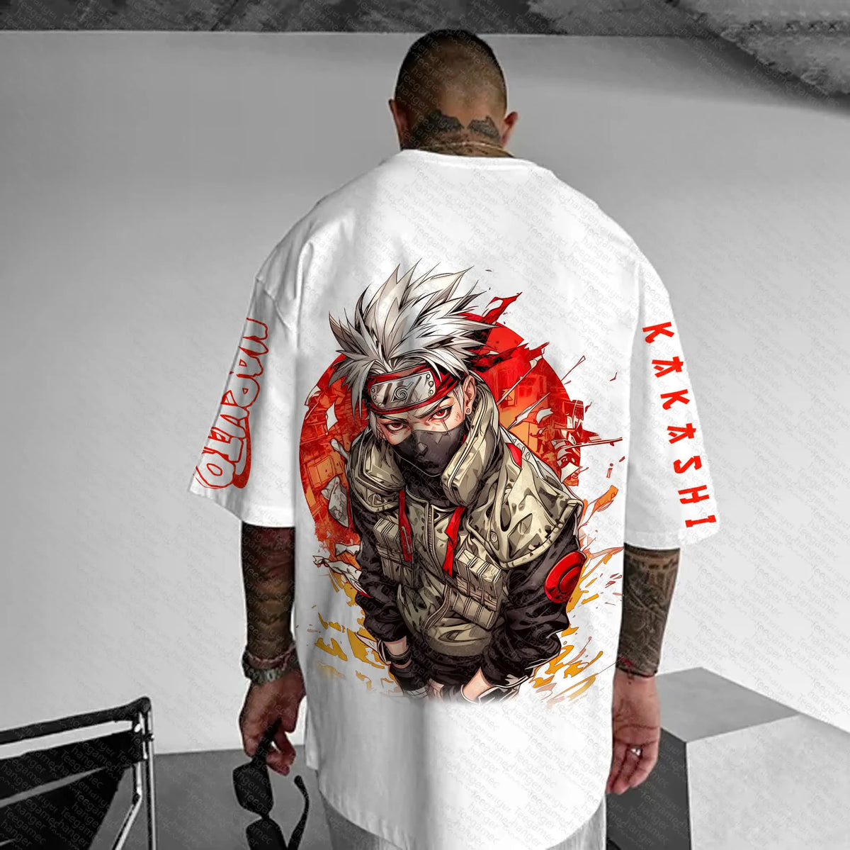 Unisex Naruto Anime Graphic Streetwear T-Shirts