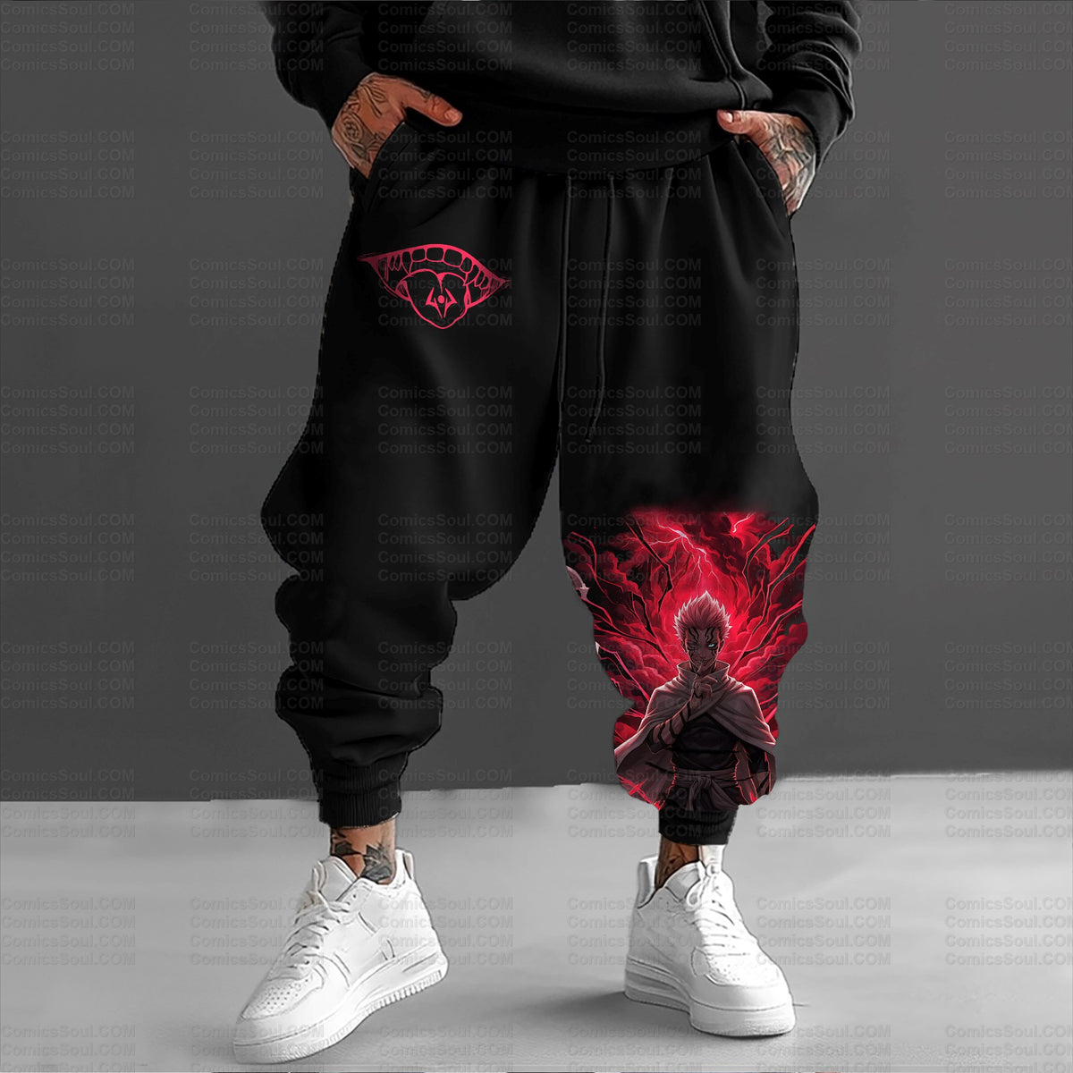 Unisex Anime Inspired Vintage Plush Pants