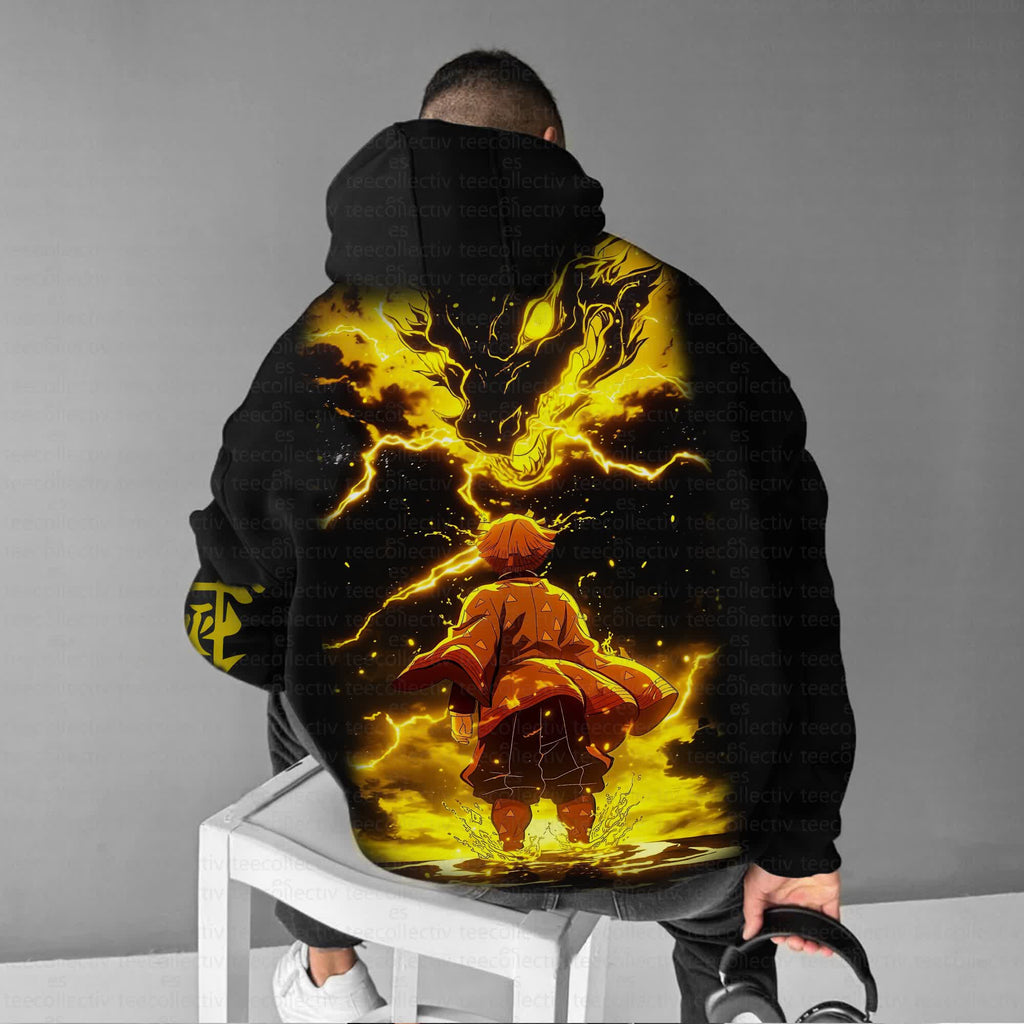 Unisex Anime Graphic Streetwear Vintage Hoodie丨KNY
