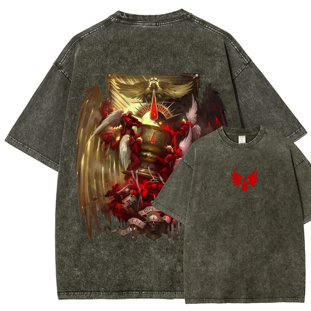 Unisex Fit Washed T-Shirt 丨WH40K