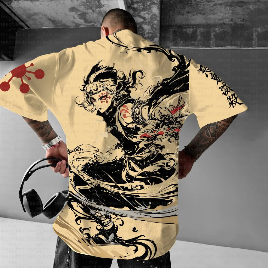 Unisex Anime Inspired Vintage T-Shirt丨KNY