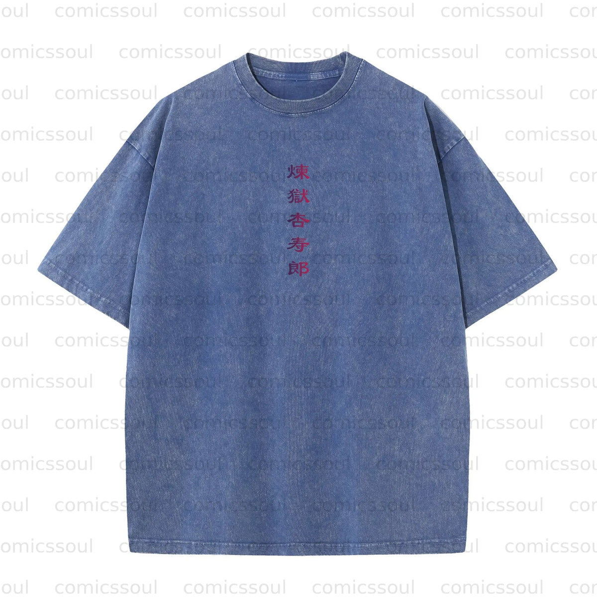 Vintage 3D Direct Inkjet Printed Washed Unisex T-Shirt