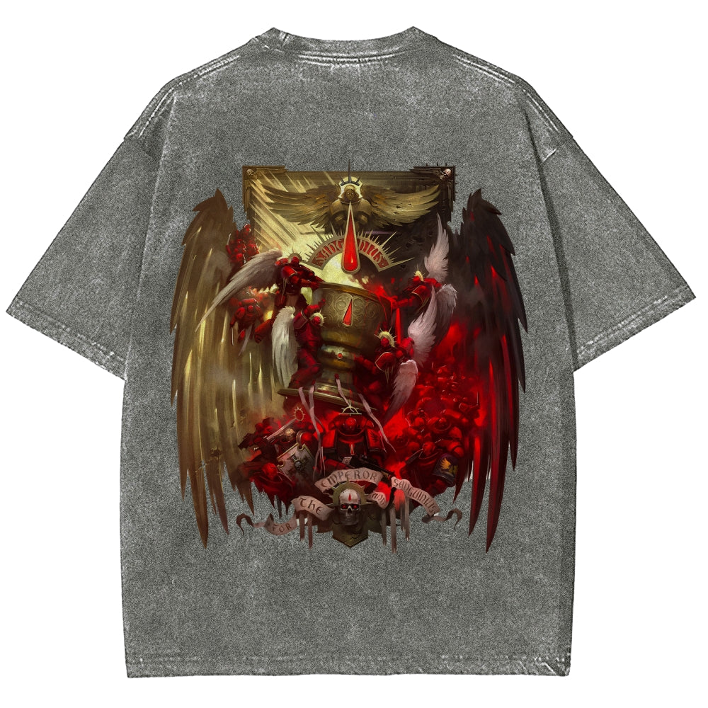Unisex Fit Washed T-Shirt 丨WH40K