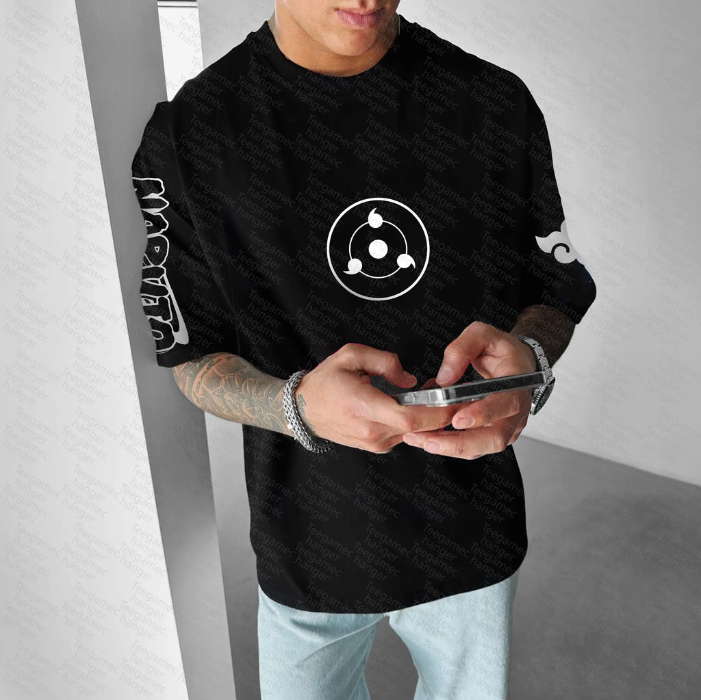 Unisex Naruto Anime Graphic Streetwear T-Shirts