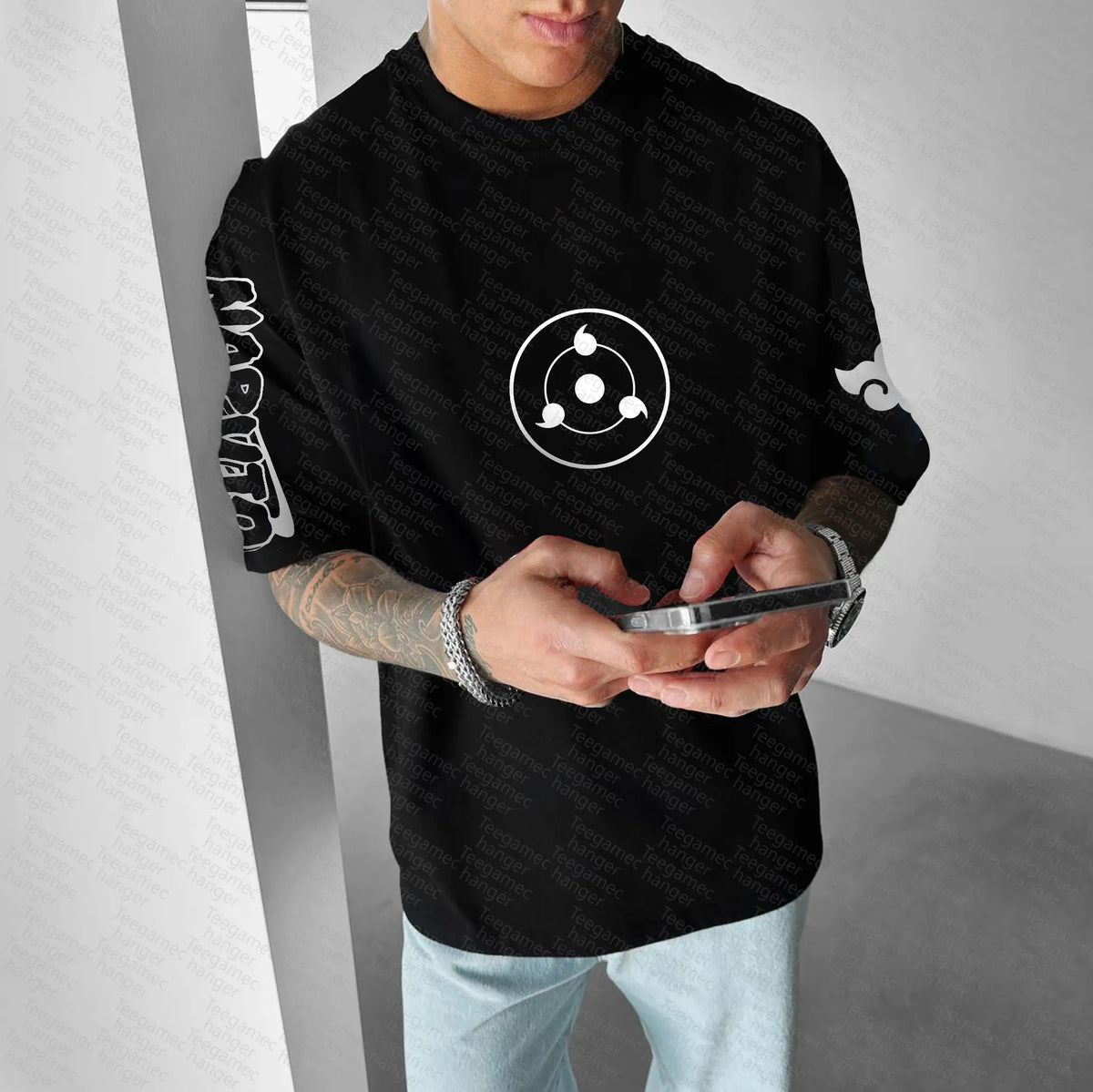 Unisex Naruto Anime Graphic Streetwear T-Shirts