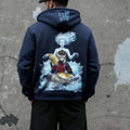 Unisex Graphic Streetwear Vintage Zipper Cardigan Plush Hoodie