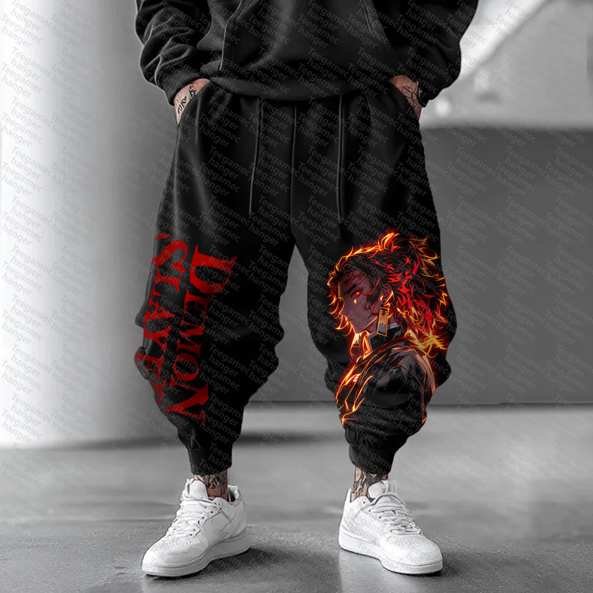 Unisex  “KNY” Casual Anime Streetwear Pants