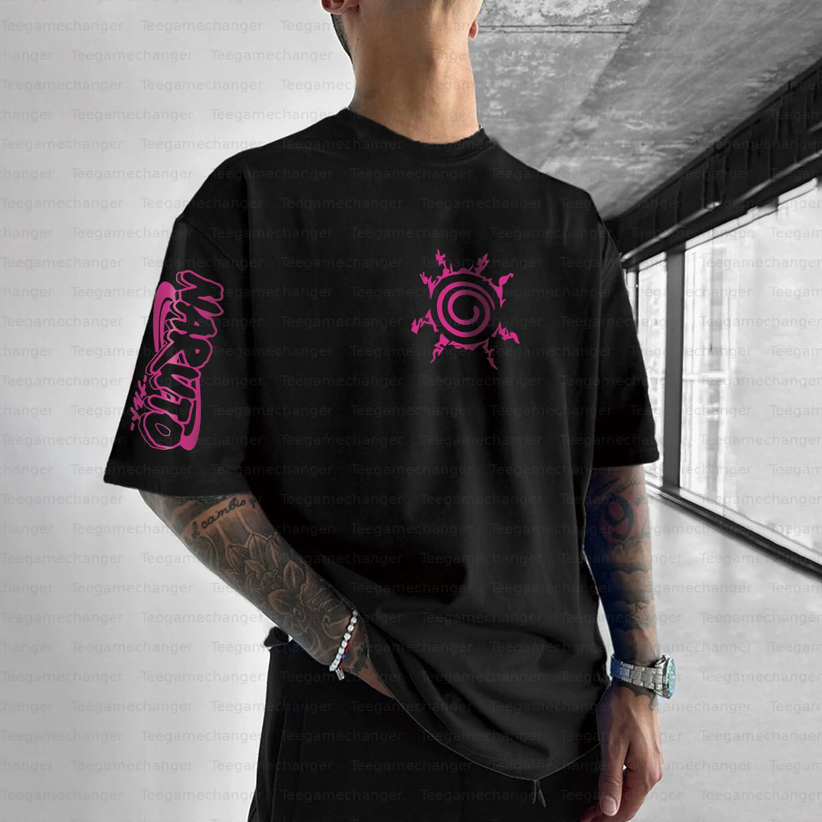 Unisex Naruto Anime Graphic Streetwear T-Shirts