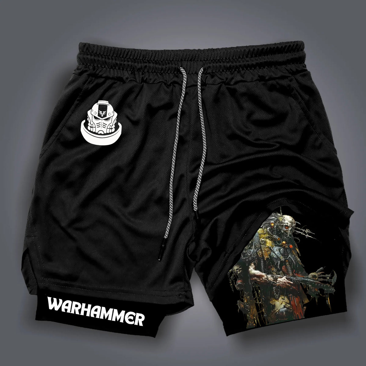 WH40K Art Casual Streetwear Shorts