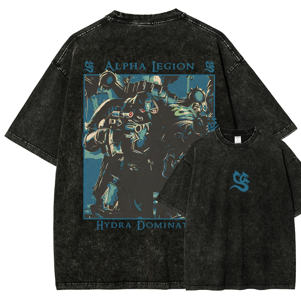 Unisex Fit Washed T-Shirt 丨WH40K
