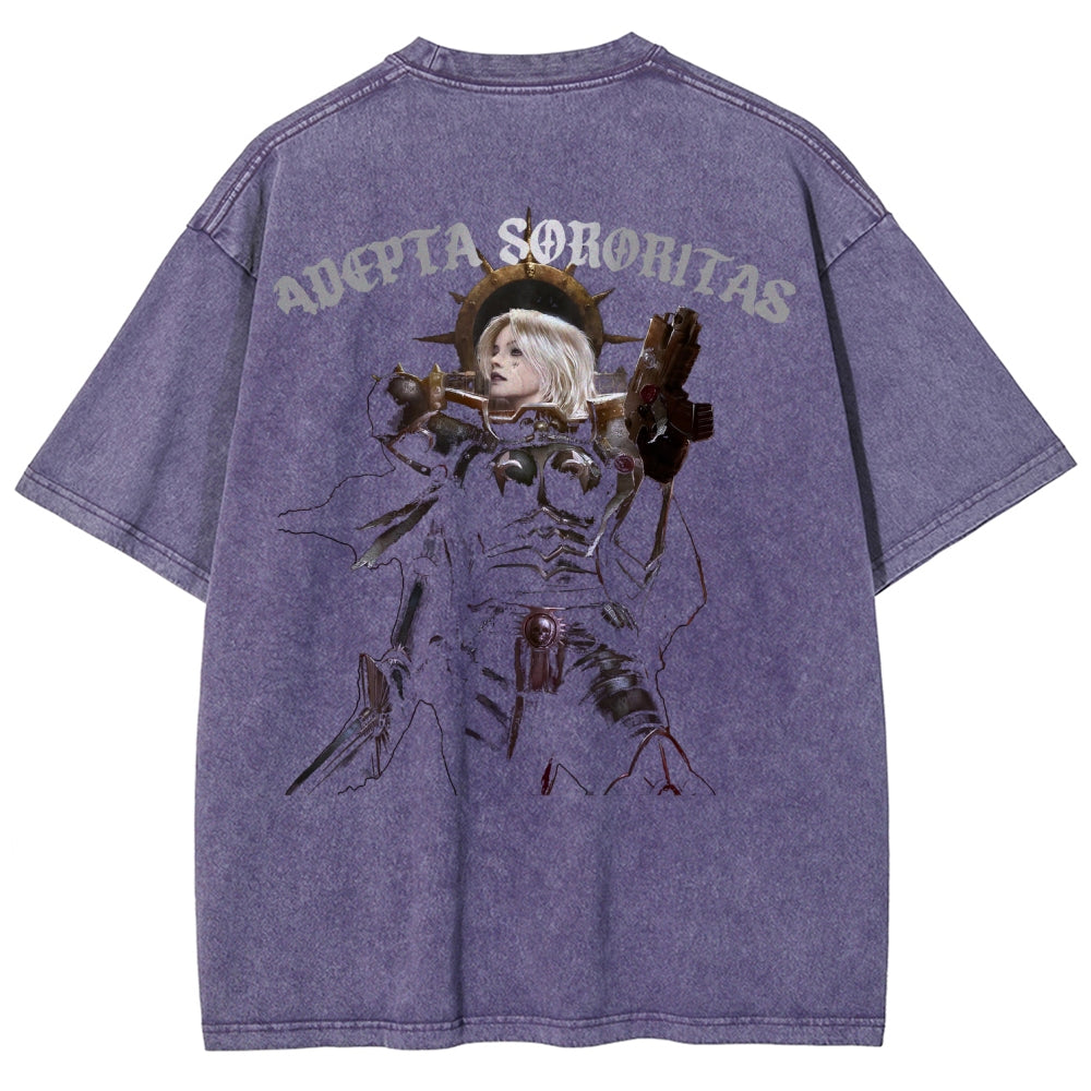 Unisex Fit Washed T-Shirt 丨WH40K
