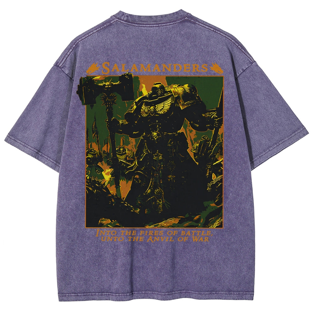 Unisex Fit Washed T-Shirt 2508020355丨WH40K
