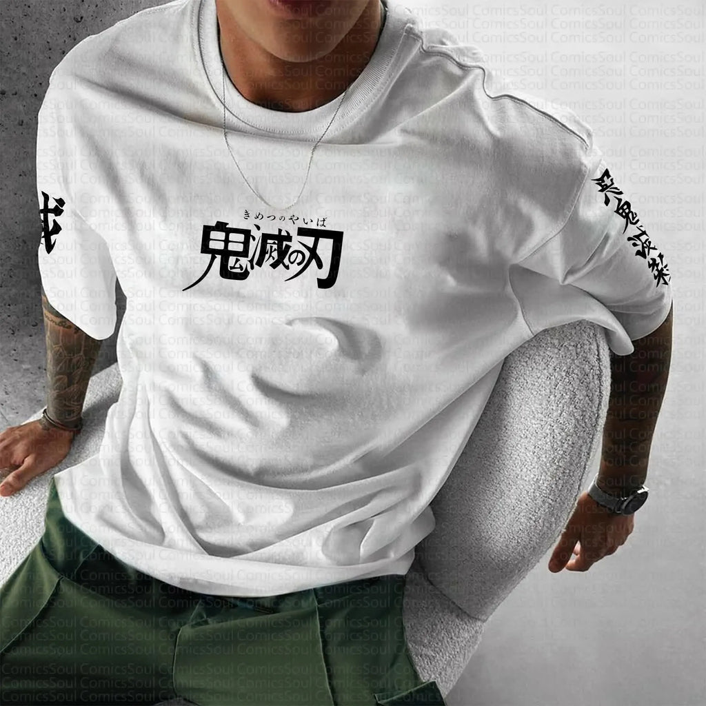 Unisex Anime Inspired Vintage T-Shirt丨Comicssoul X Comicssoul