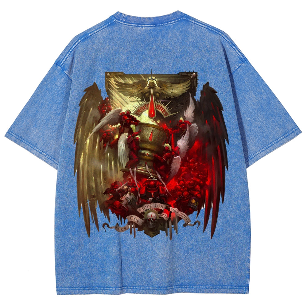 Unisex Fit Washed T-Shirt 丨WH40K