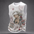 Pirate Crew Graphic Crew-Neck Tank Top