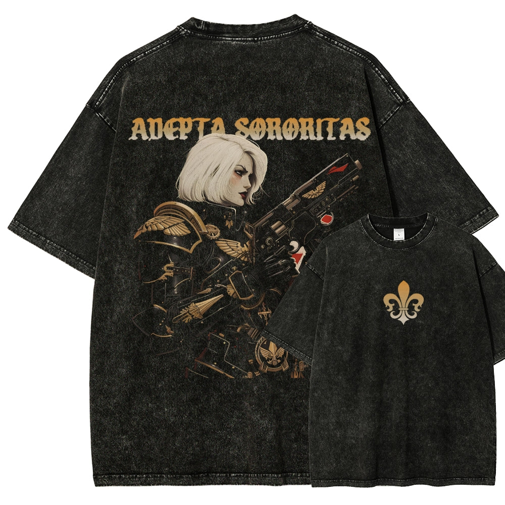 Unisex Fit Washed T-Shirt 丨WH40K