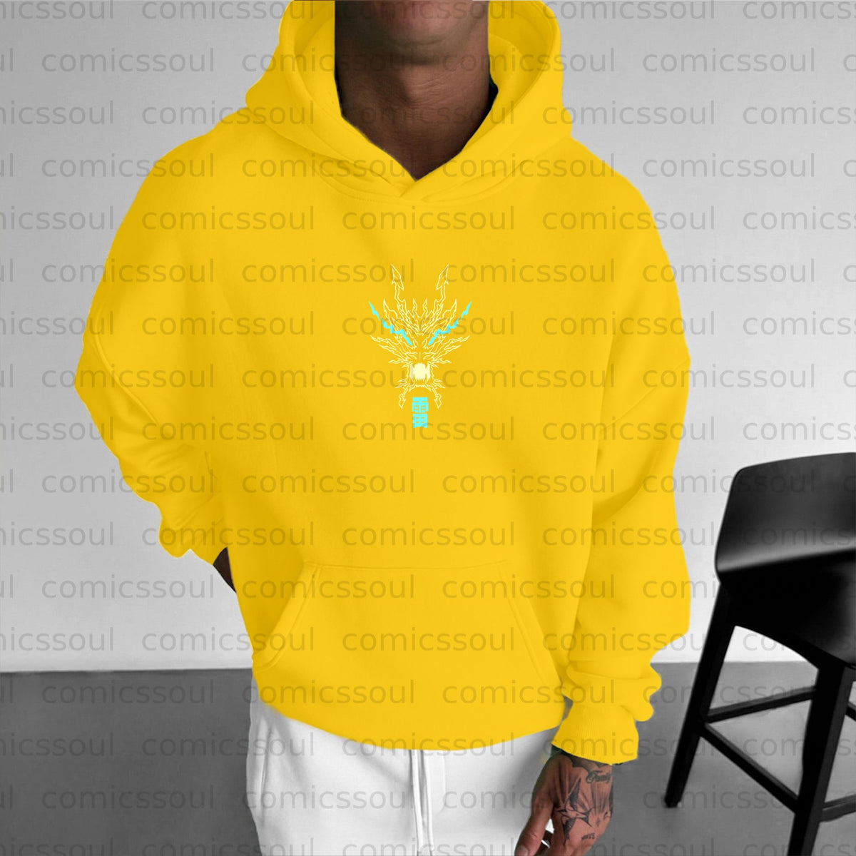 Unisex Anime Graphic Streetwear Vintage Hoodie