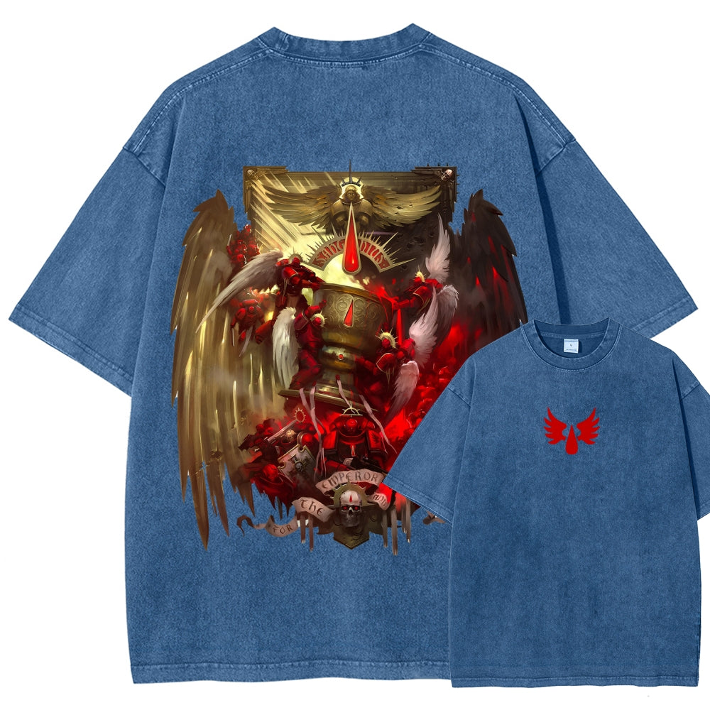 Unisex Fit Washed T-Shirt 丨WH40K