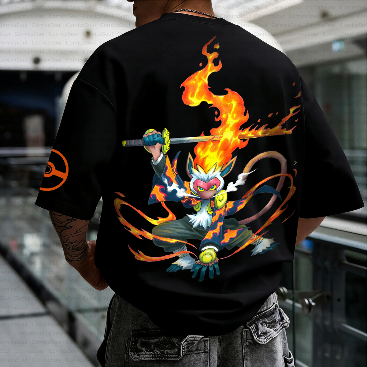 Unisex Anime Inspired Vintage T-Shirt