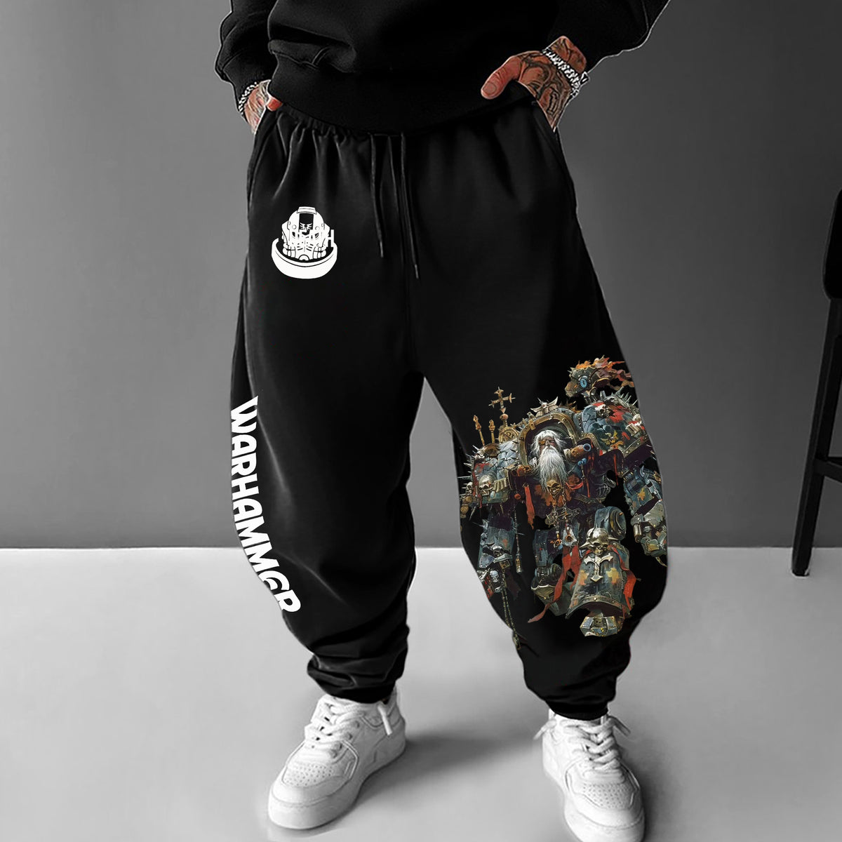 WH40K Art Casual Streetwear Pants