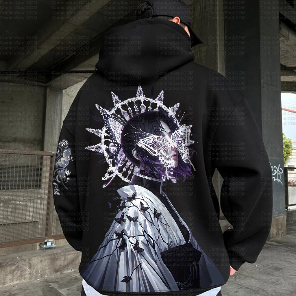 Unisex Graphic Streetwear Vintage Plush Hoodie