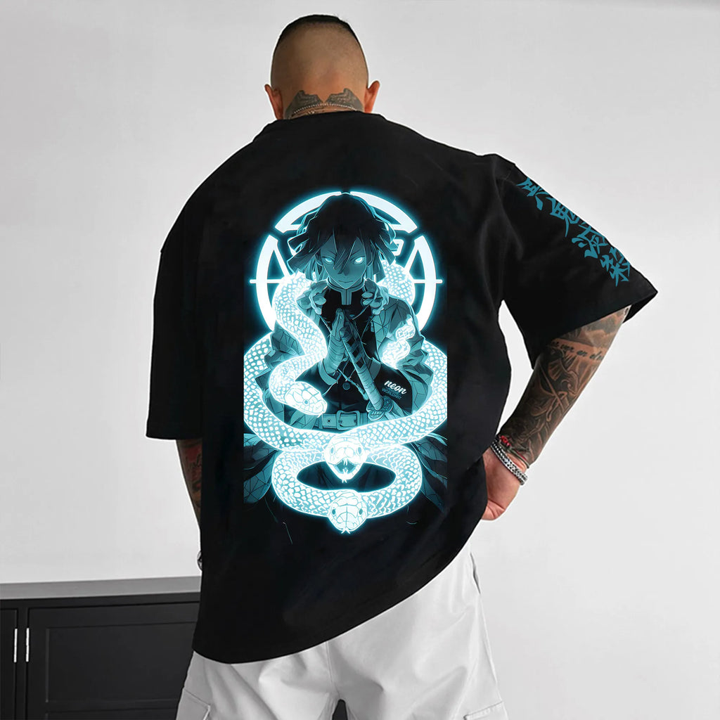 Unisex  " Demon slayer" Anime Inspired Vintage T-Shirt| KNY