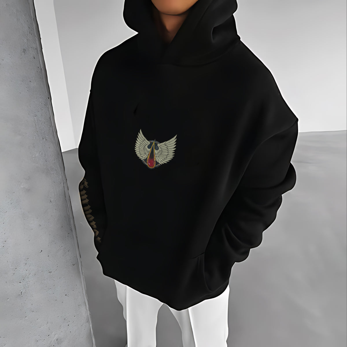 Emperor Of Mankind of WH40K Art Streetwear Vintage Hoodie