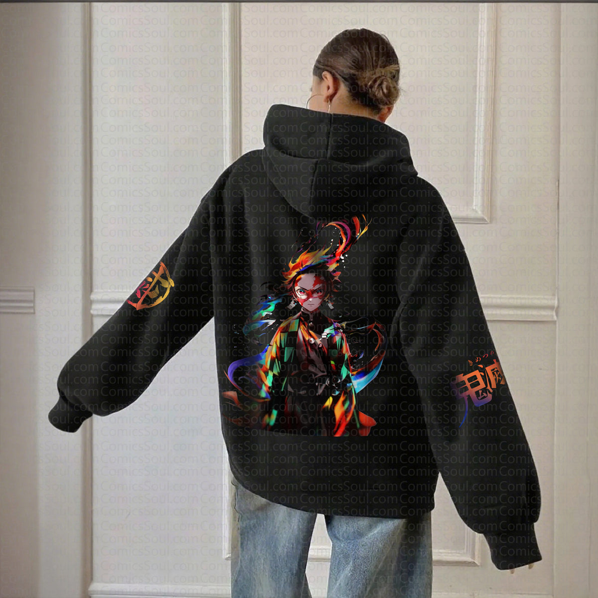 " Comicssoul " Anime Inspired Vintage Hoodie