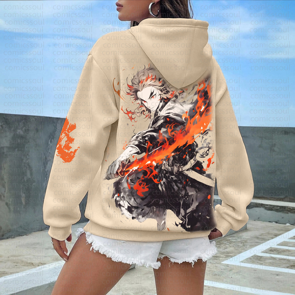 " Comicssoul " Anime Inspired Vintage Hoodie