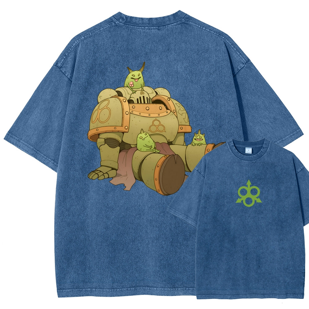 Unisex Fit Washed T-Shirt 丨WH40K