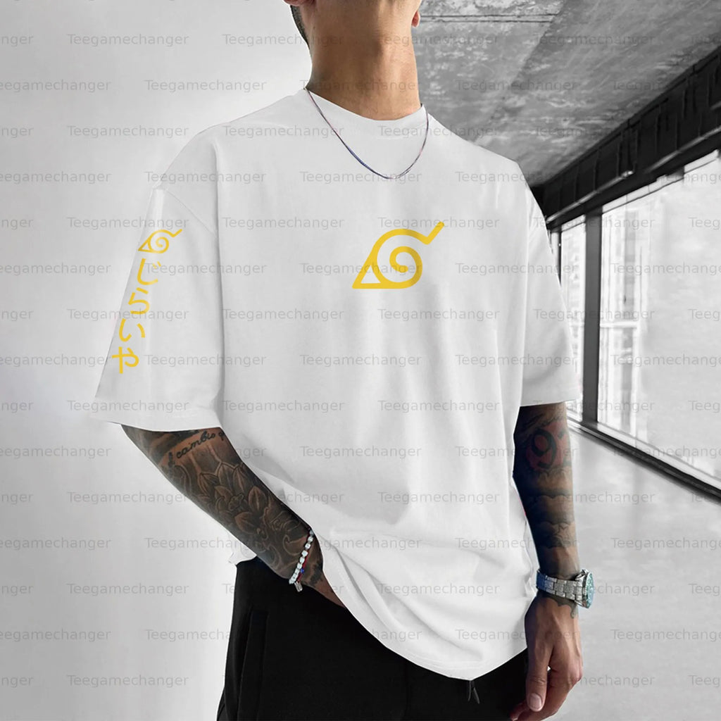 Unisex Naruto Anime Graphic Streetwear T-Shirts