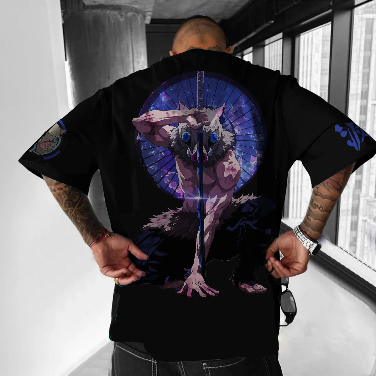 Unisex  " Demon slayer " Anime Inspired Vintage T-Shirt| KNY