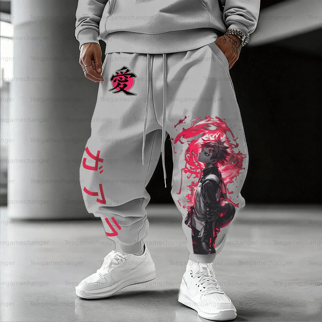 Unisex Naruto Anime Graphic Streetwear Pants