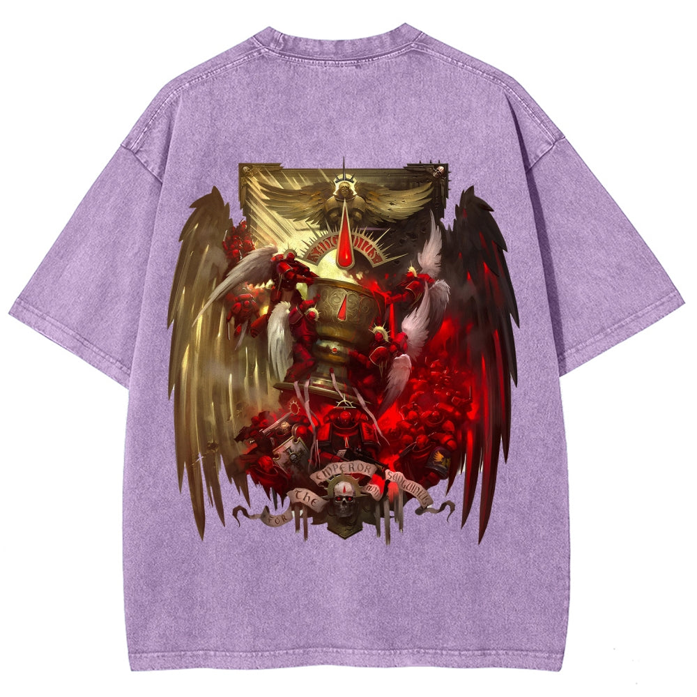 Unisex Fit Washed T-Shirt 丨WH40K