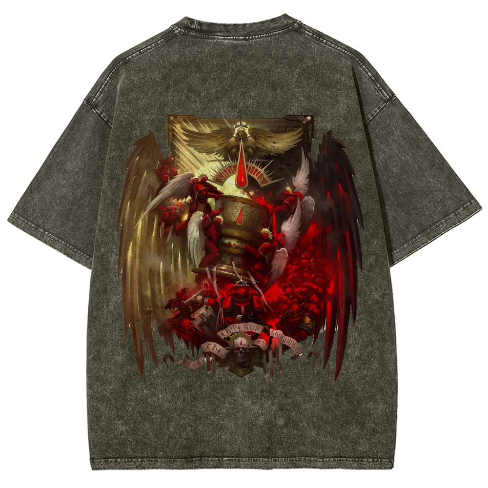 Unisex Fit Washed T-Shirt 丨WH40K
