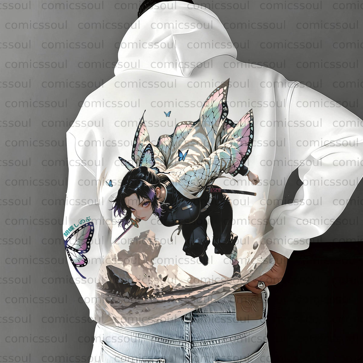 Unisex Anime Graphic Streetwear Vintage Plush Hoodie