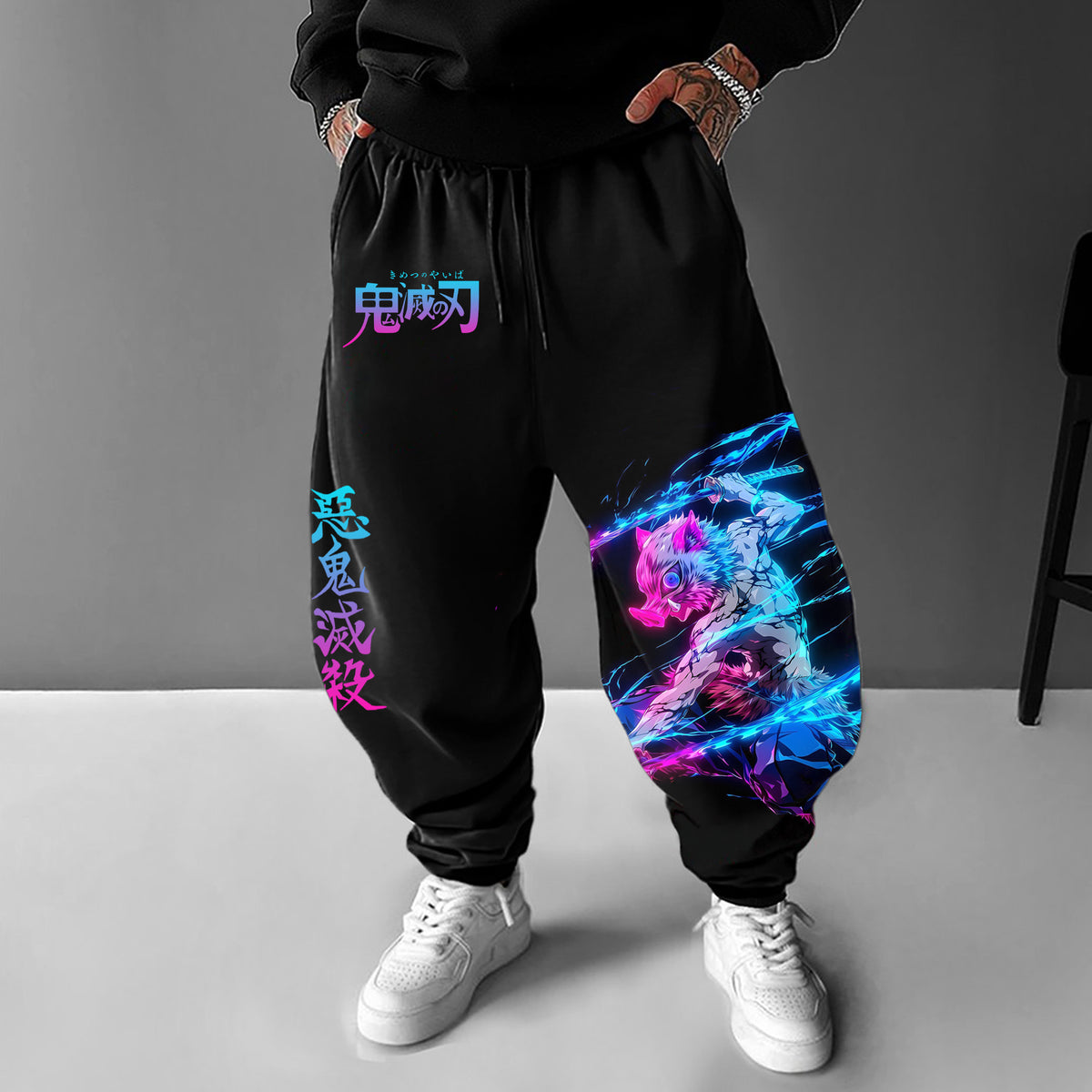 Unisex “  Demon slayer ” Casual Streetwear Pants| KNY