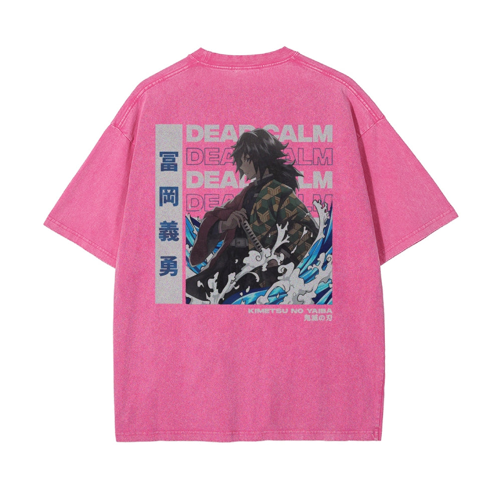 OG Giyu Tomioka Vintage Oversized T-Shirt | KNY
