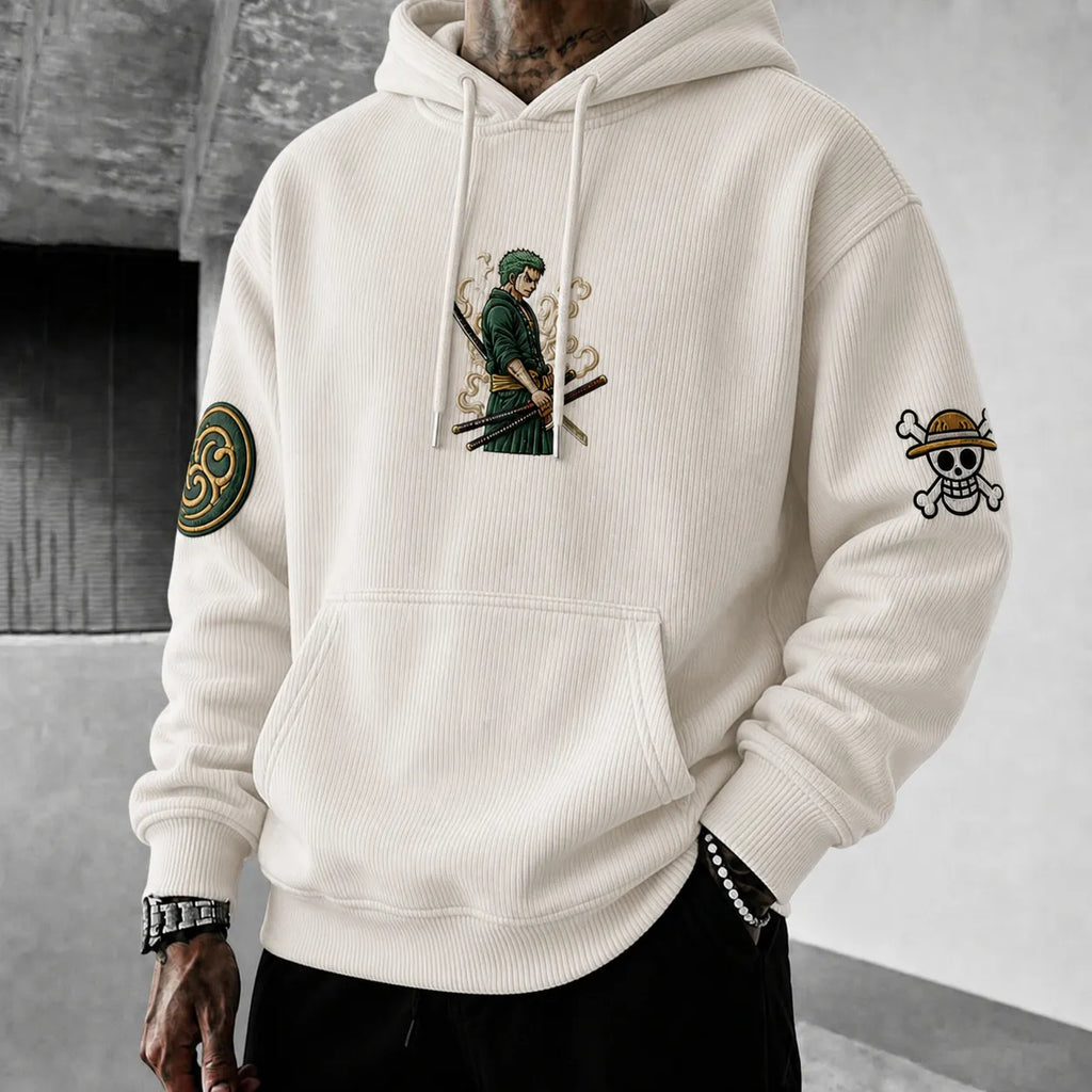 Unisex Anime-print Hoodie