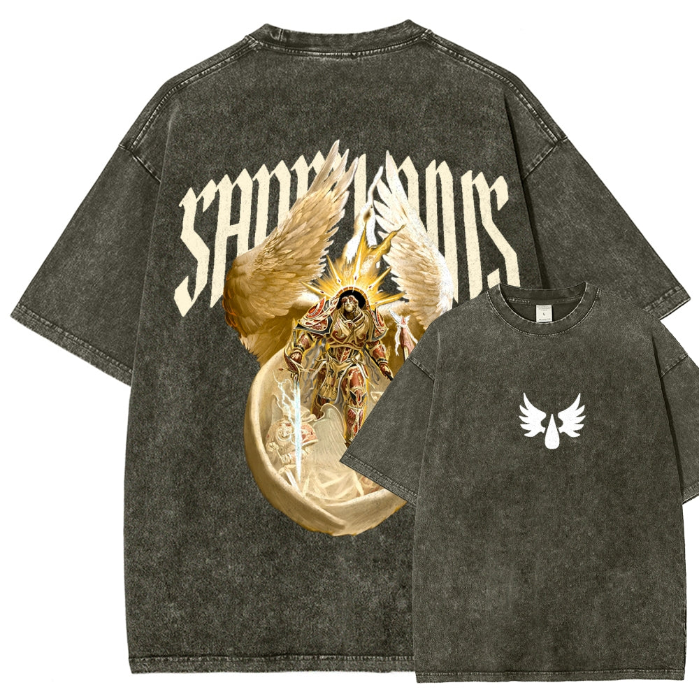 Unisex Fit Washed T-Shirt 2508010341丨WH40K