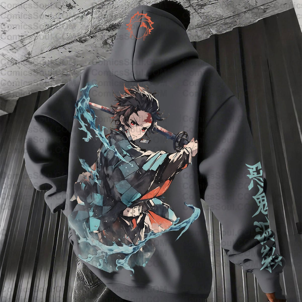 Unisex Game Graphic Streetwear Vintage Hoodie| KNY