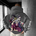 Unisex Anime Graphic Streetwear Vintage Hoodie